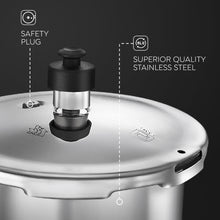 Load image into Gallery viewer, Judge Classic Stainless Steel Pressure Cooker Outer Lid 2 Liter
