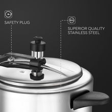 Load image into Gallery viewer, JUDGE CLASSIC STAINLESS STEEL (INNER LID) PRESSURE COOKER 5LT

